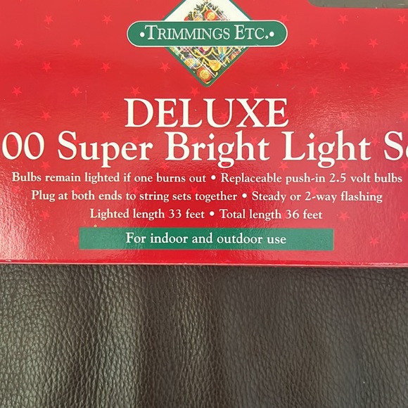 NWOT Christmas 100 Super Bright Multi Color Bulbs For Indoor/Outdoor Use - Picture 3 of 10